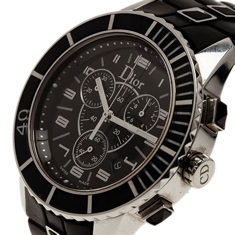 dior christal mens watch|Dior Christal Chronograph Quartz Diamond Silver Dial Men's .